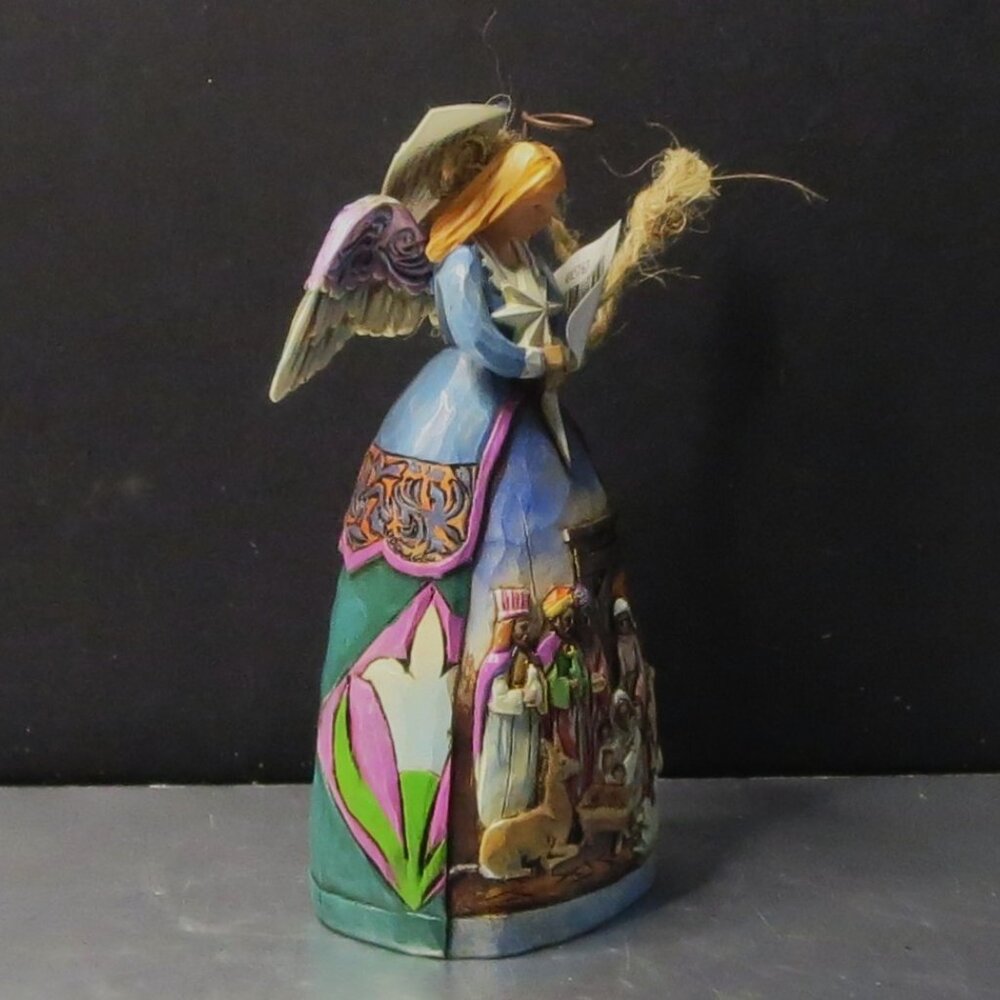 Jim Shore Hanging Ornament Angel Nativity Gown 2005 With Box - Picture 3 of 6